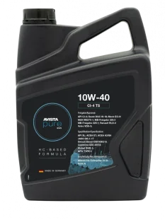 AVISTA PURE EVO CI-4 TS SAE 10W-40