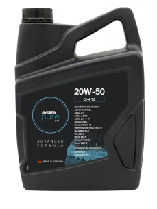 AVISTA PURE EVO CI-4 TS SAE 20W-50